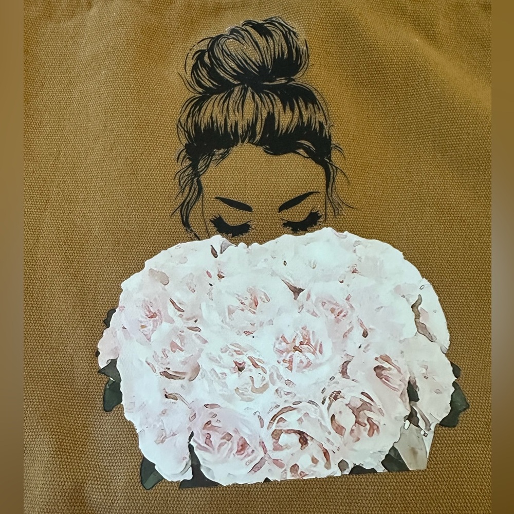 Reusable everyday tote handcrafted fashion bag